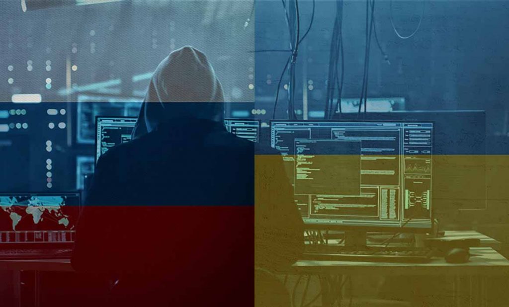 جنگ سایبری میان روسیه و اوکراین